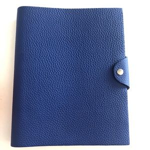 Hermes Leather Notebook
